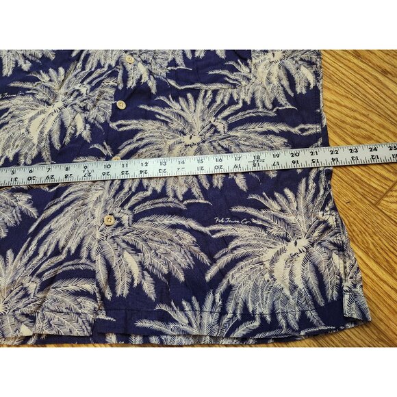Vintage Polo Jeans Ralph Lauren Hawaiian Shirt Short Sleeves - Picture 6 of 6